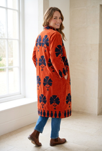 Load image into Gallery viewer, Velvet Suzani Long Jacket
