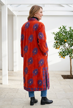 Load image into Gallery viewer, Velvet Suzani Long Jacket
