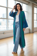 Load image into Gallery viewer, Vintage Sari Kimono Long
