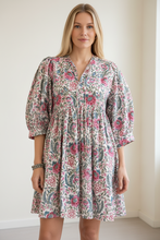 Load image into Gallery viewer, Nanna Cotton Dress (Short)
