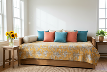 Load image into Gallery viewer, NEW Kantha Bedcover 225cmX275cm
