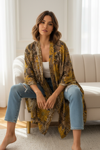 Load image into Gallery viewer, Vintage Sari Kimono Long
