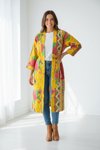 Load image into Gallery viewer, Vintage Kantha Kimono Robe

