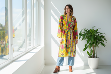 Load image into Gallery viewer, Vintage Kantha Kimono Robe
