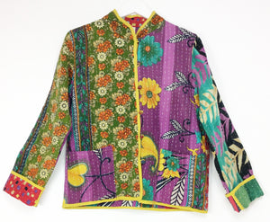 Kantha Jacket Short