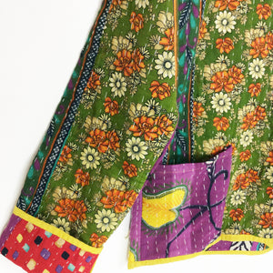 Kantha Jacket Short