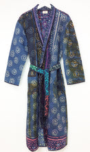 Load image into Gallery viewer, Vintage Sari Kantha Jacket long
