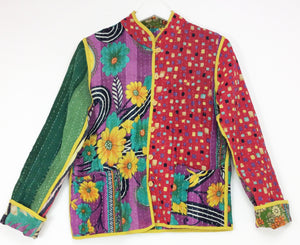 Kantha Jacket Short