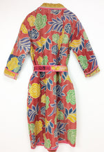 Load image into Gallery viewer, Vintage Sari Kantha Jacket Long
