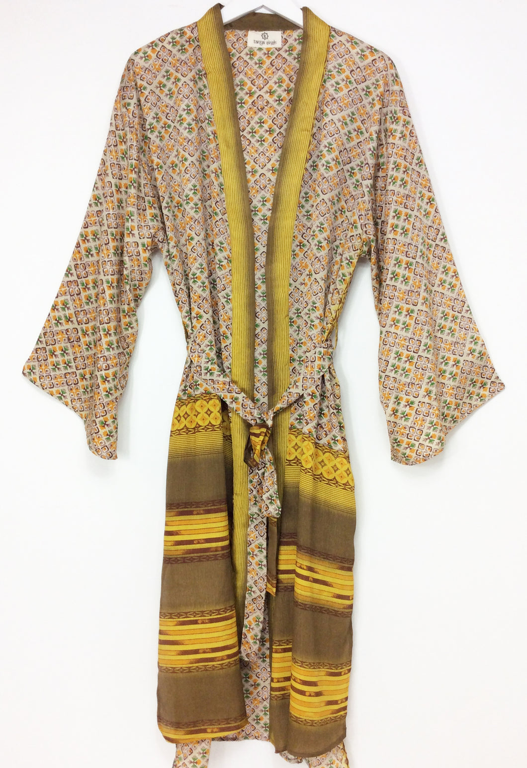 Vintage Sari Kimono Long