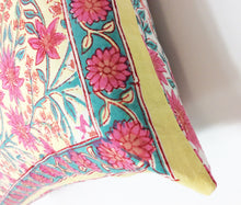 Load image into Gallery viewer, Hand Blockprint Cushion 70cmX70cm
