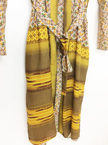 Vintage Sari Kimono Long