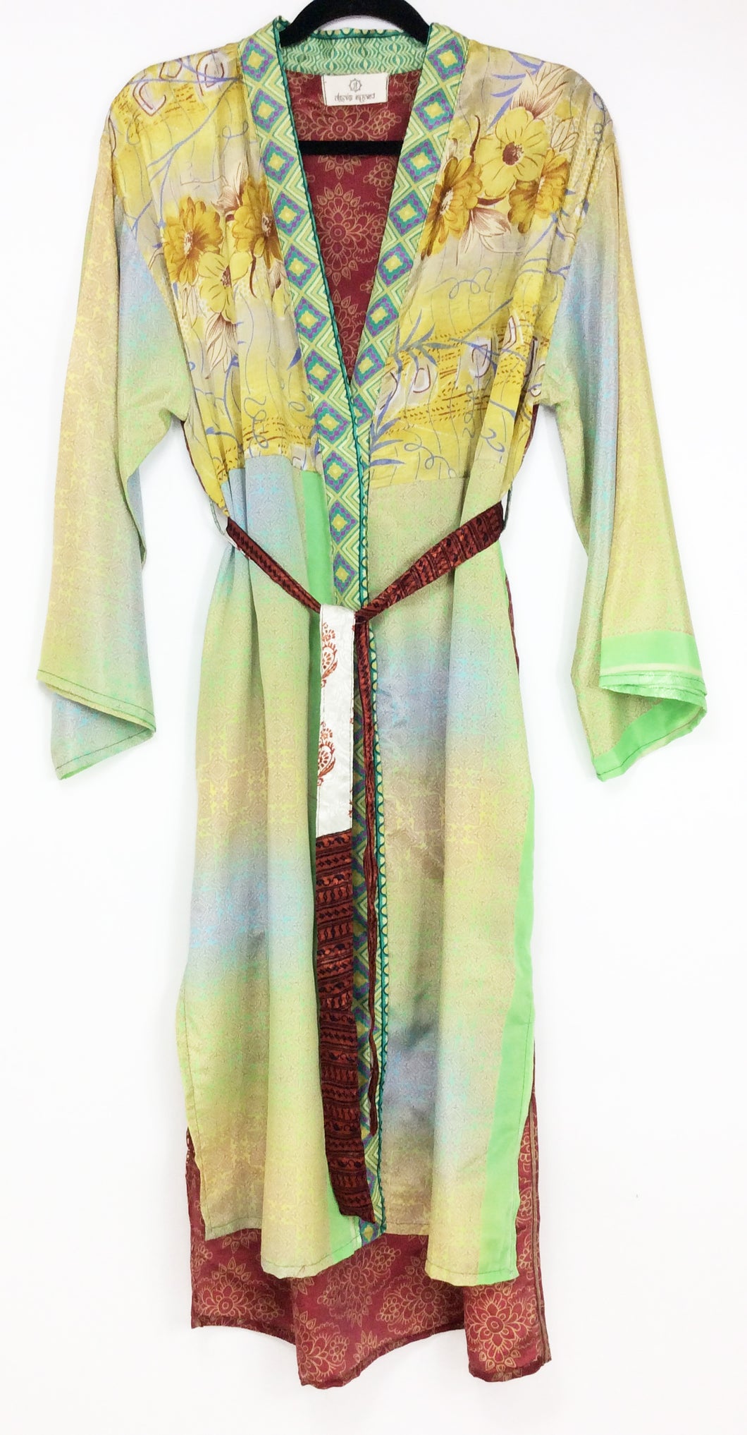 Vintage Sari Kimono Long