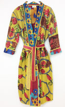 Load image into Gallery viewer, Vintage Sari Kantha Jacket long
