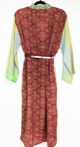 Vintage Sari Kimono Long