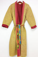 Load image into Gallery viewer, Vintage Sari Kantha Jacket long
