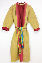 Load image into Gallery viewer, Vintage Sari Kantha Jacket long
