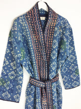 Load image into Gallery viewer, Vintage Sari Kantha Jacket long
