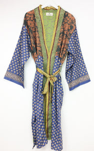 Vintage Sari Kimono Long