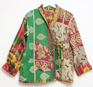 Kantha Jacket Short