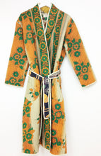 Load image into Gallery viewer, Vintage Sari Kantha Jacket long
