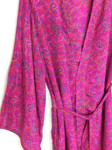 Load image into Gallery viewer, Vintage Sari kimono Long
