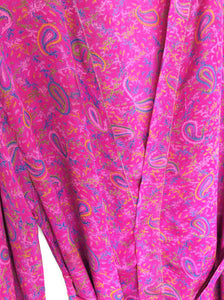 Vintage Sari kimono Long