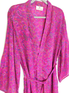 Vintage Sari kimono Long