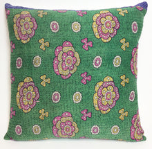 Load image into Gallery viewer, Sari Kantha Cushion 60cmX60cm
