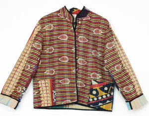 Kantha Jacket Short