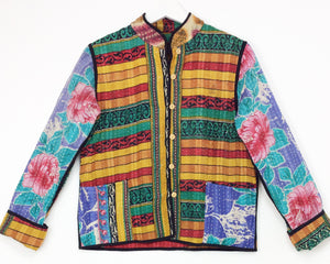 Kantha Jacket Short