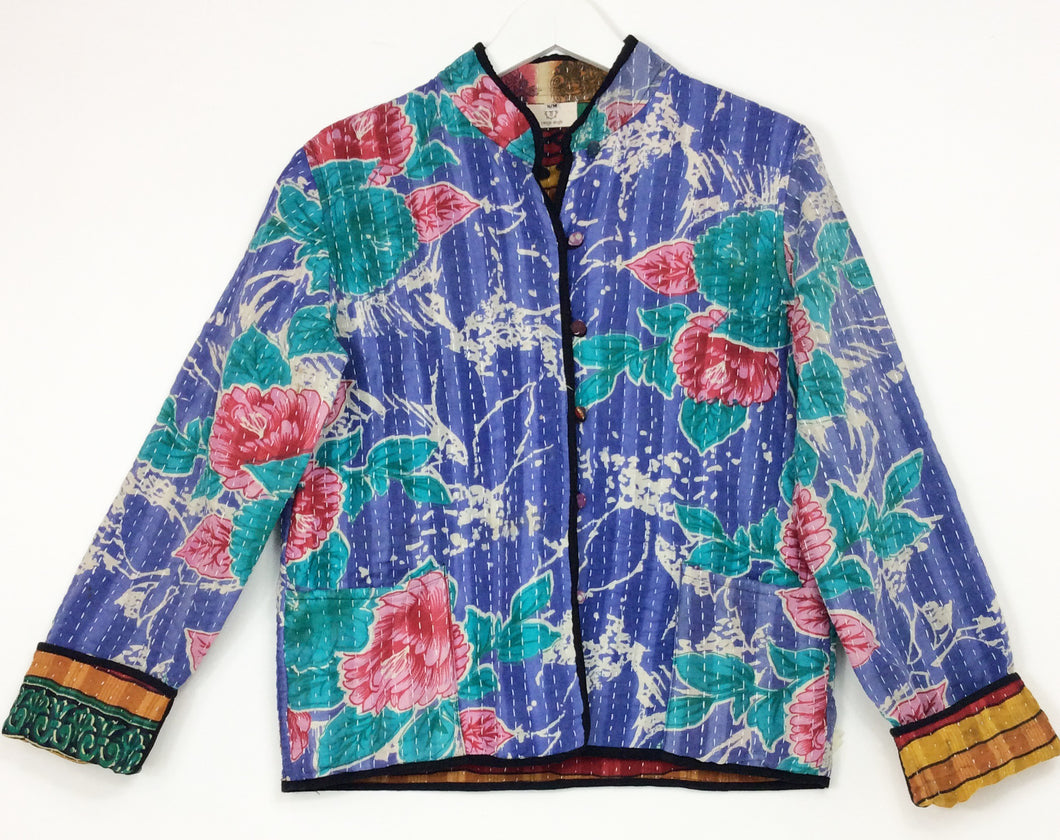 Kantha Jacket Short