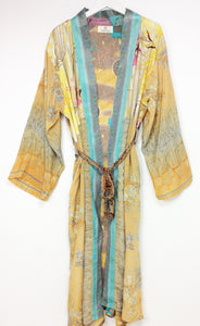 Vintage Sari Kimono Long