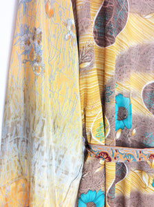 Vintage Sari Kimono Long