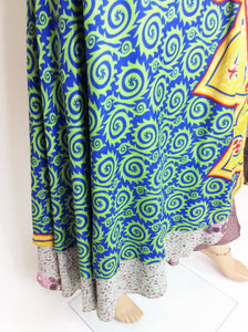 Vintage Sari Wrap Skirt