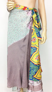 Vintage Sari Wrap Skirt