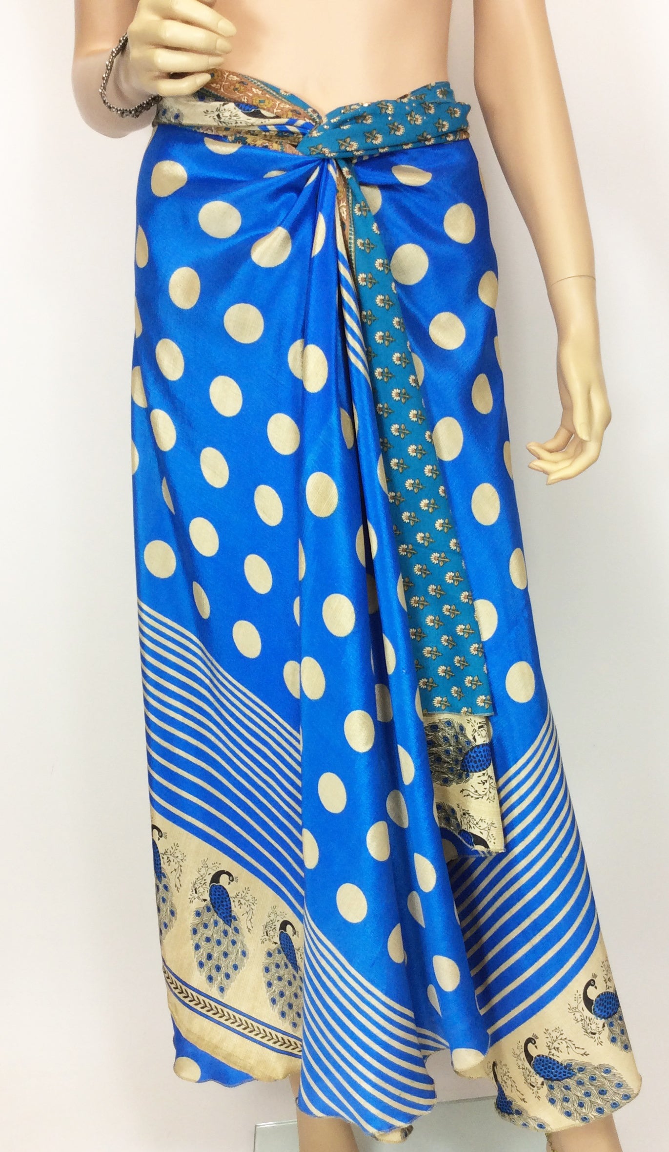 Vintage Sari Wrap Skirt