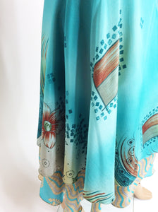 Vintage Sari Wrap Skirt