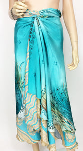 Vintage Sari Wrap Skirt