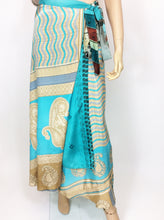 Load image into Gallery viewer, Vintage Sari Wrap Skirt
