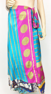 Vintage Sari Wrap Skirt