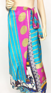 Vintage Sari Wrap Skirt