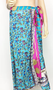 Vintage Sari Wrap Skirt