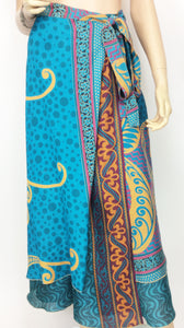 Vintage Sari Wrap Skirt