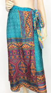 Vintage Sari Wrap Skirt