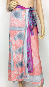 Vintage Sari Wrap Skirt