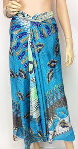 Vintage Sari Wrap Skirt