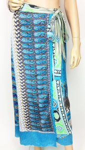 Vintage Sari Wrap Skirt