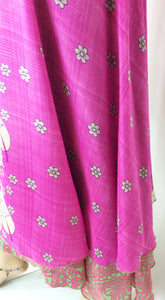 Vintage Sari Wrap Skirt