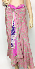 Load image into Gallery viewer, Vintage Sari Wrap Skirt
